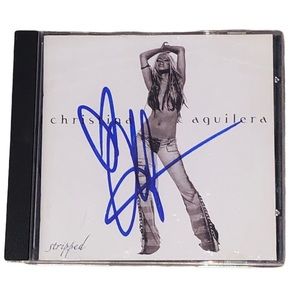 Christina Aguilera Signed Autographed CD